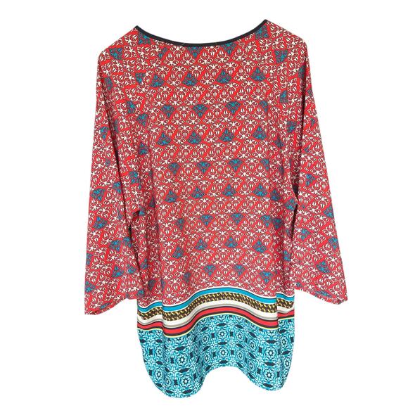 Ellen Tracy Lightweight Multicolor Top Size Medium, Excellent Condition - Picture 3 of 6